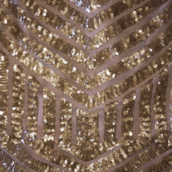Dress the Population - Gold Sequin Mini - Picture 3 of 4